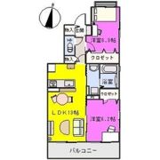 ルヴニール メゾンの間取り画像