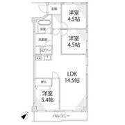 エバーグリーン今宿A棟の間取り画像