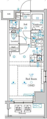 グランシアタワー亀戸の間取り画像