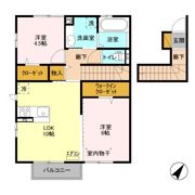 レジデンスヒルトップⅧの間取り画像
