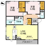 プリュニエの間取り画像