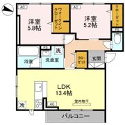 プリュニエの間取り画像