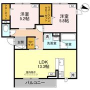 プリュニエの間取り画像