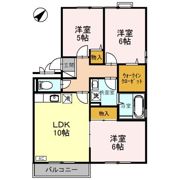 ドゥ・レフォール Aの間取り画像