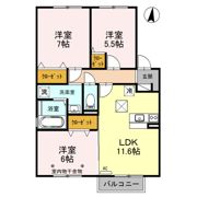 ラメーラ･RICO A/B/Cの間取り画像