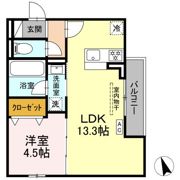 フレジェの間取り画像