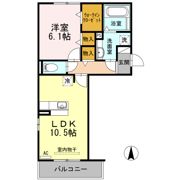 セジュールクレアの間取り画像