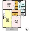 ベルデュール A棟の間取り画像