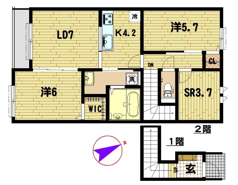 間取図