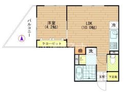 イプシロン亀戸の間取り画像