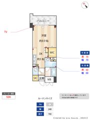 ウェルブライト博多ステーションの間取り画像