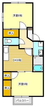 パストラルⅠの間取り画像