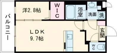 ラ・シック光の森駅の間取り画像