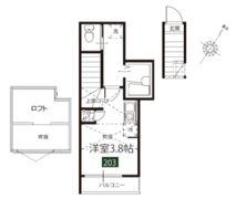 メルディア大森の間取り画像