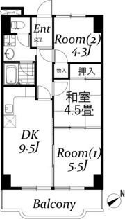 シュターンハイム第1の間取り画像