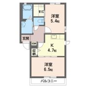 アネーロBの間取り画像
