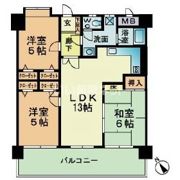 グランドパレス到津の間取り画像