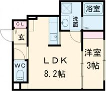 AS+ヘリオドールの間取り画像