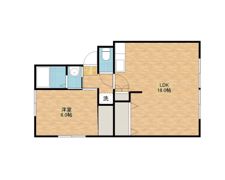 プレジールふじたの間取り画像