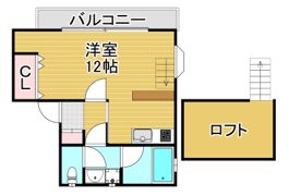 メゾン・サンティナF棟の間取り画像