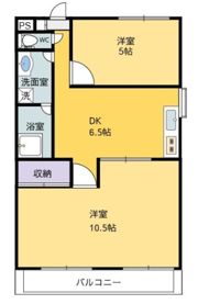 幸マンションの間取り画像
