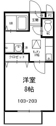 インペリアルの間取り画像