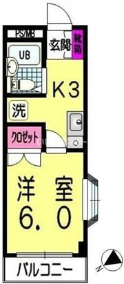 プラザ新保の間取り画像