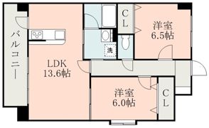 グラーヴェ水前寺の間取り画像