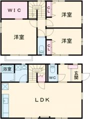 錦見1丁目貸家4の間取り画像