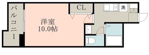 ライズ大江の間取り画像
