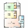 島田コーポA棟の間取り画像