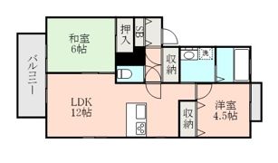 パークサイドの間取り画像