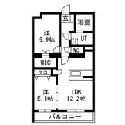 カーサフェリーチェの間取り画像
