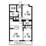 カーサフェリーチェの間取り画像