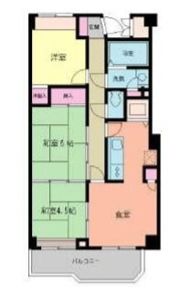 内藤マンションA棟の間取り画像