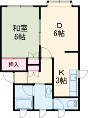 マンションサンシティⅡの間取り画像