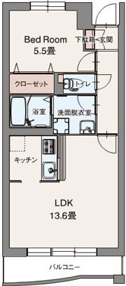 プレミアムコートみなみ野Ⅱの間取り画像