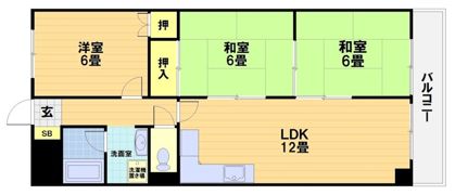 エントピア桂の間取り画像