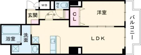 エムライズ大観町の間取り画像