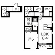 セレッソ袖野田の間取り画像