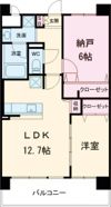 アトリエール堺寺地町の間取り画像