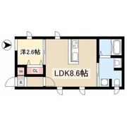 Le Gioie 本陣駅2の間取り画像