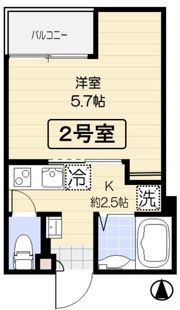 AT EASE東日暮里の間取り画像