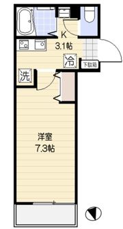エクセラン下丸子の間取り画像