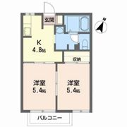 コモンシティYS Cの間取り画像