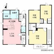 ディアコート高崎の間取り画像
