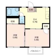 コーポ 東大宮の間取り画像
