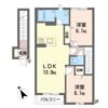 リアンジュ Bの間取り画像