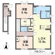 プリムヴェールの間取り画像