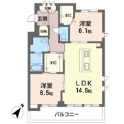 パークヒルズの間取り画像